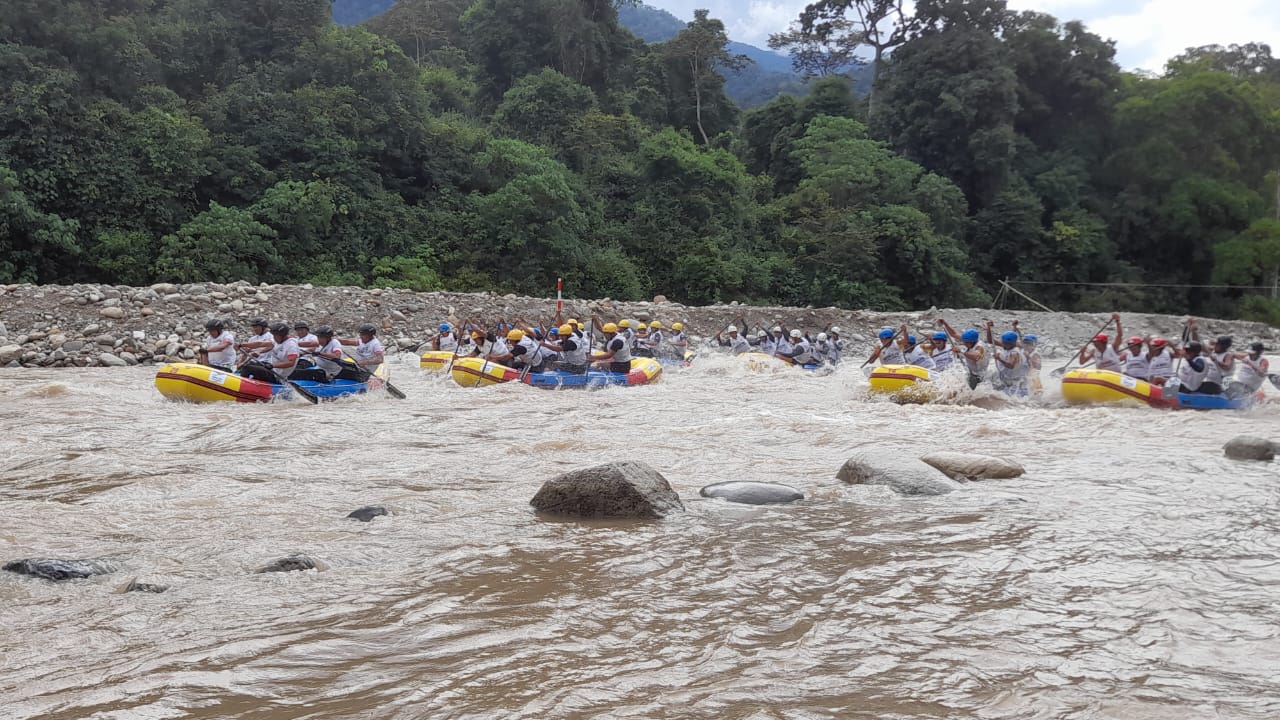 Tuan Rumah PON XXI Aceh-Sumut Raih Emas di Cabor Arum Jeram Nomor Down River Race