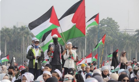 3 Tuntutan Persaudaraan Alumni 212 di Monas, dari Palestina hingga Pilpres 2024