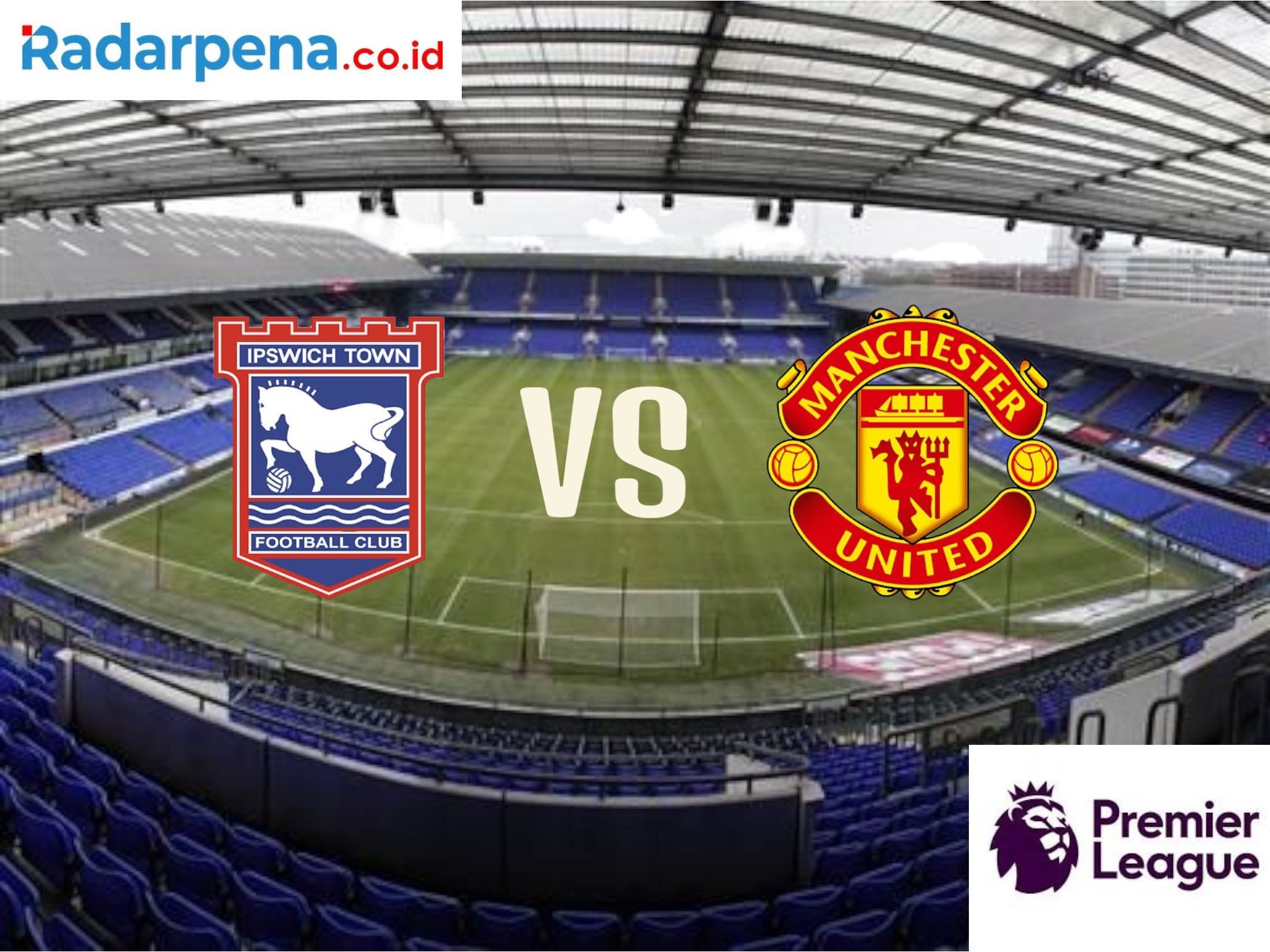 Link Nonton Ipswich Town vs Manchester United 24 November 2024, H2H dan Line Up Pemain