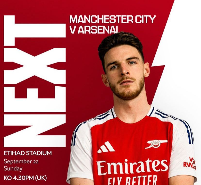 Prediksi Manchester City vs Arsenal 22 September 2024, Misi Haaland Cetak 100 Gol!