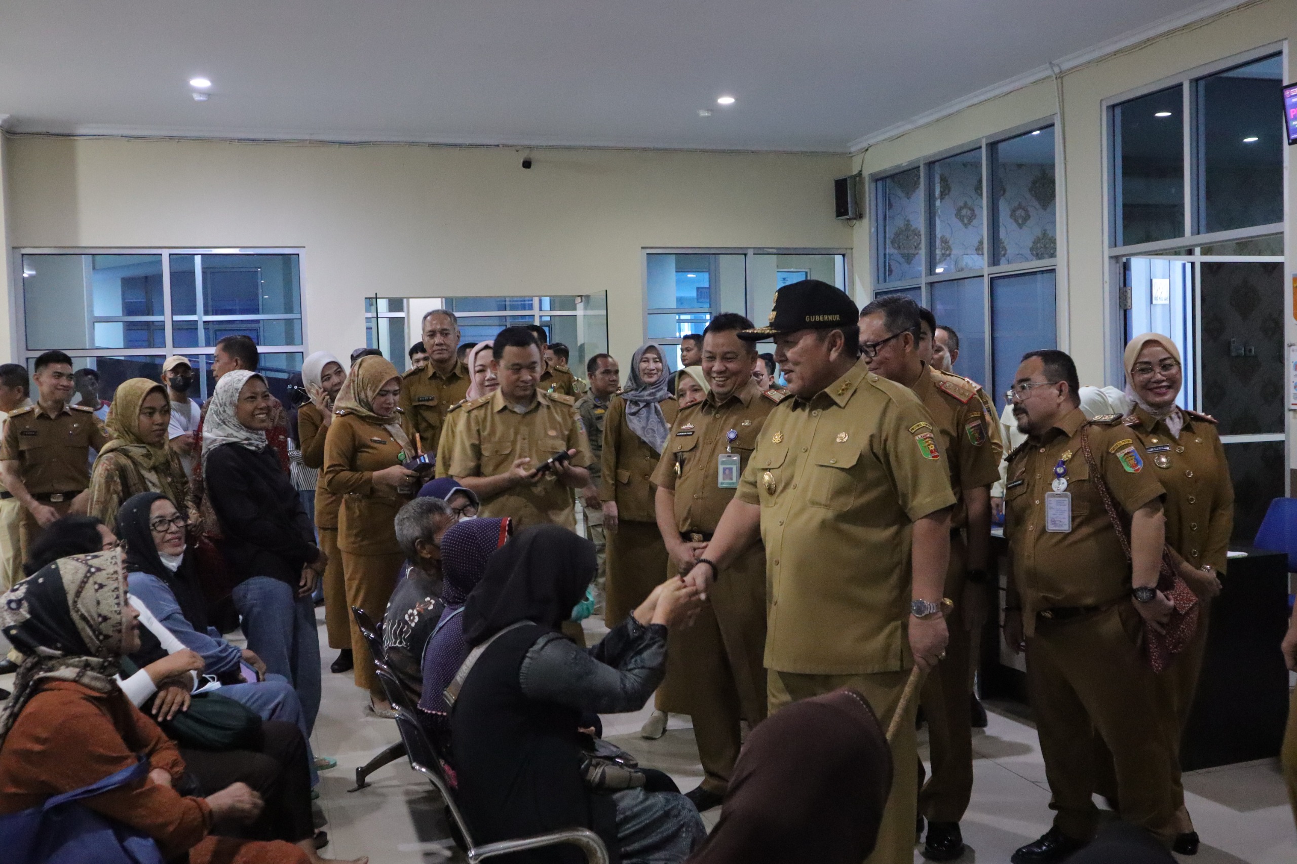 Gubernur Lampung Arinal Djunaidi Sidak RSJ, RSUD dan Samsat Hari Pertama Kerja