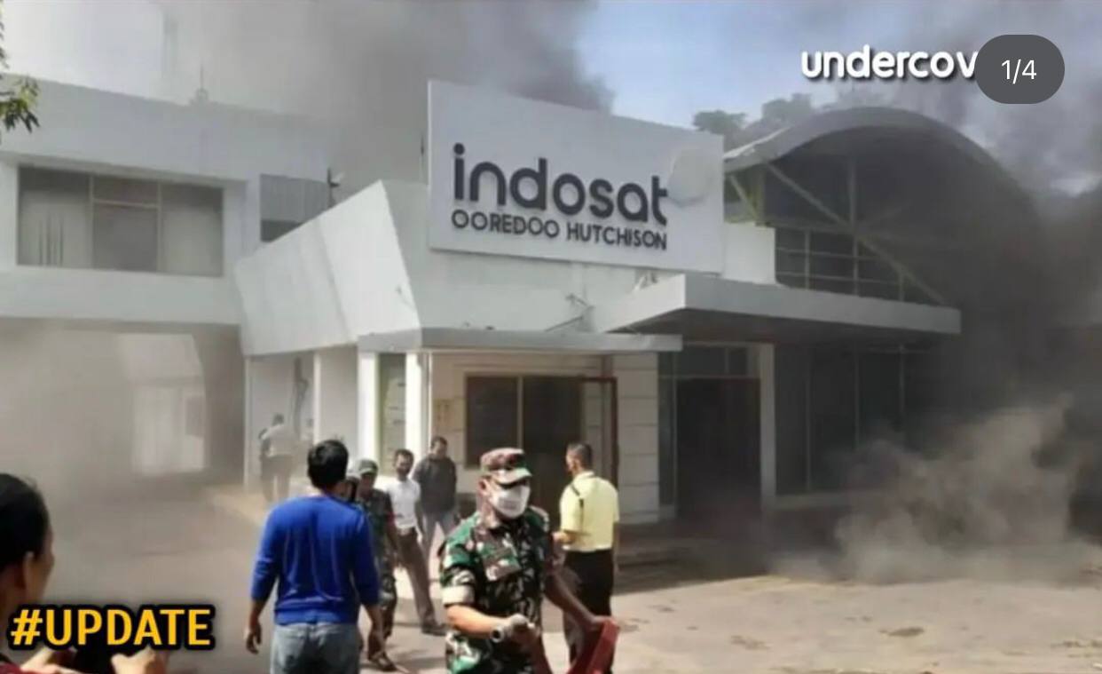 Gedung Pemancar Indosat di Banyumanik Terbakar, Pengguna Keluhkan Sinyal Hilang dan Gangguan