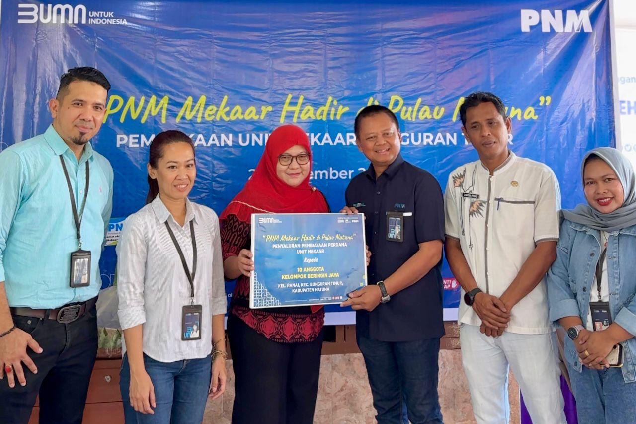 PNM Mekaar Hadir di Pulau Natuna, Genjot Inklusi Keuangan di Wilayah 3 T