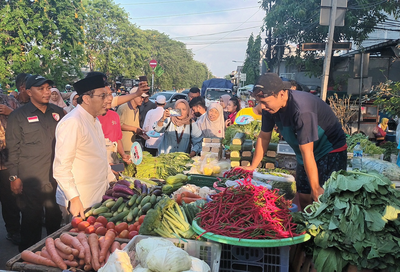 Efisiensi Lahan, Pasangan Ridwan Kamil-Suswono Siapkan Program Revitalisasi Pasar dan Rumah di Atasnya