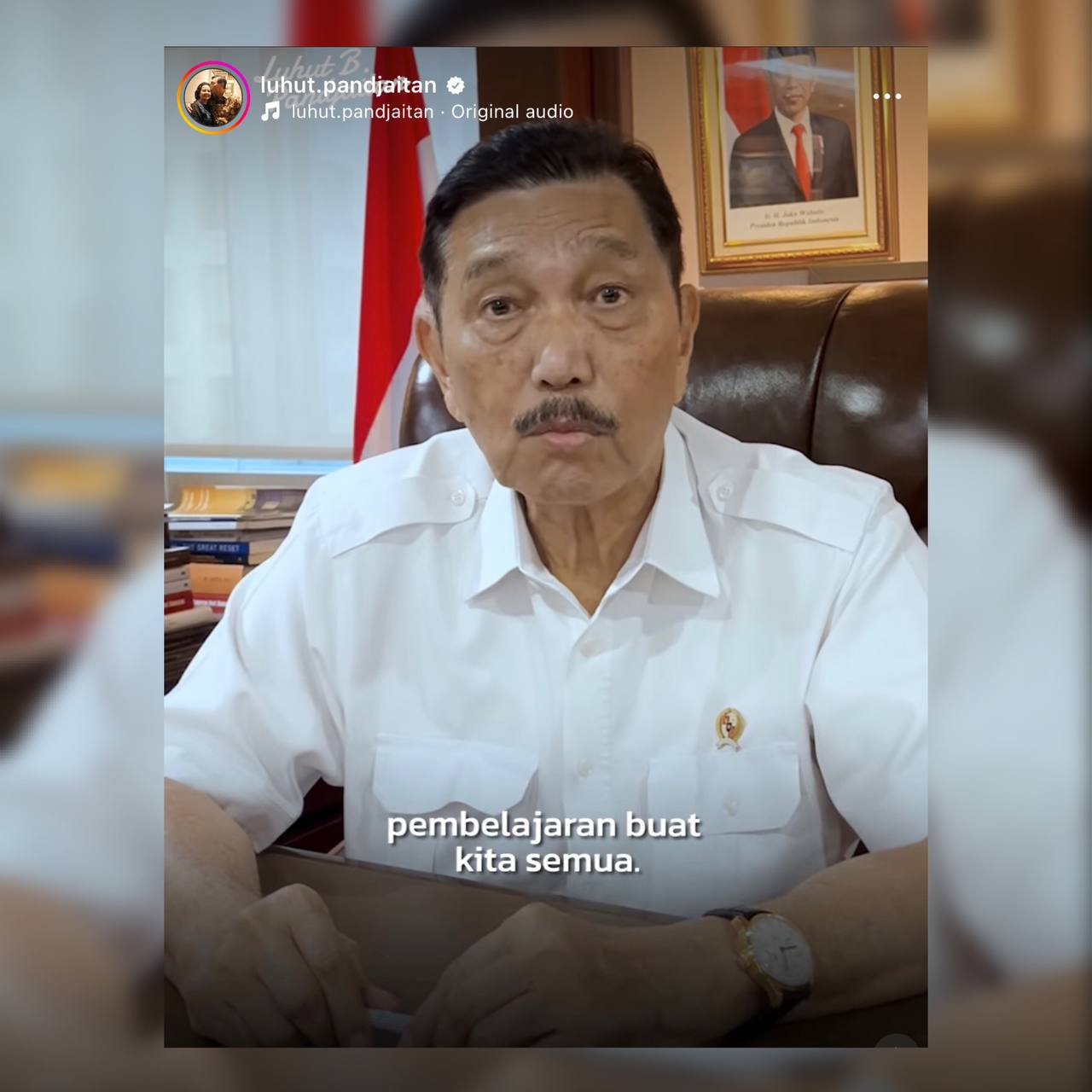 Luhut Buka Suara Soal Kasus Korupsi di PT Timah Tbk 