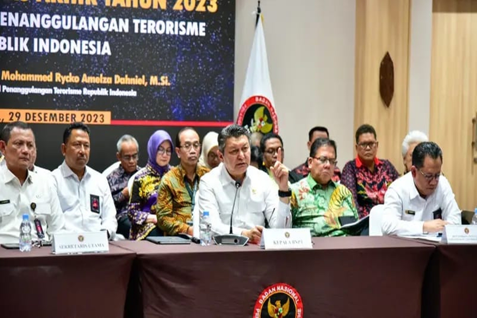 BNPT RI: Sepanjang 2023 Indonesia Nihil Serangan Teror, Tetapi Tetap Wajib Waspada