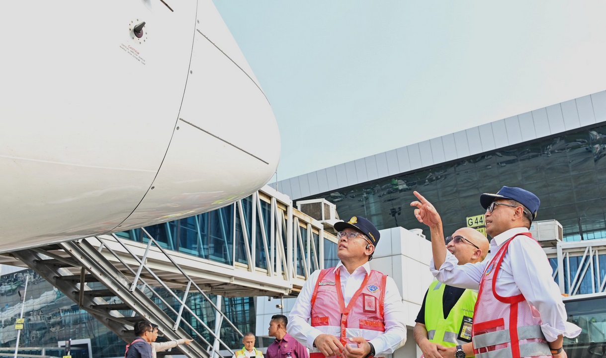 Jumlah Penumpang di Bandara Soetta Meningkat 18%, Menhub Budi Karya : Ekonomi Masyarakat Semakin Baik