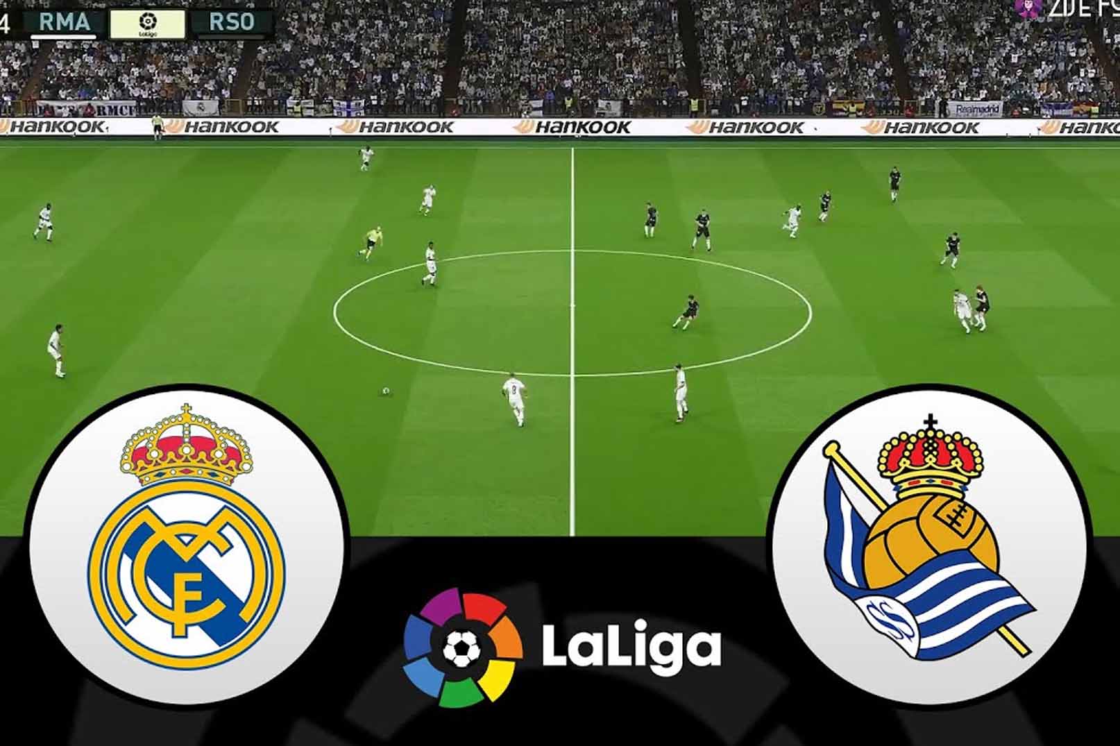 Prediksi Real Madrid Vs Real Sociedad La Liga Spanyol 2023/2024, H2H Serta Link Streaming