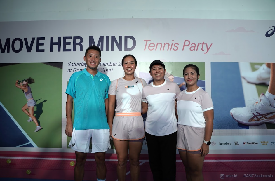 Serunya ASICS Move Her Mind Tenis Party, Ajak Perempuan Lebih Aktif Lewat Racket Sport