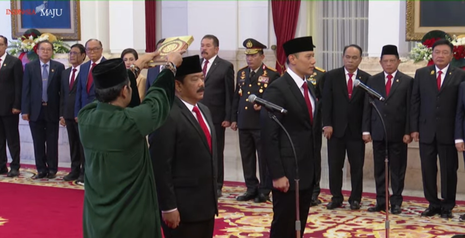 Resmi! Jokowi Lantik Agus Harimurti Yudhoyono Jadi Menteri ATR/BPN