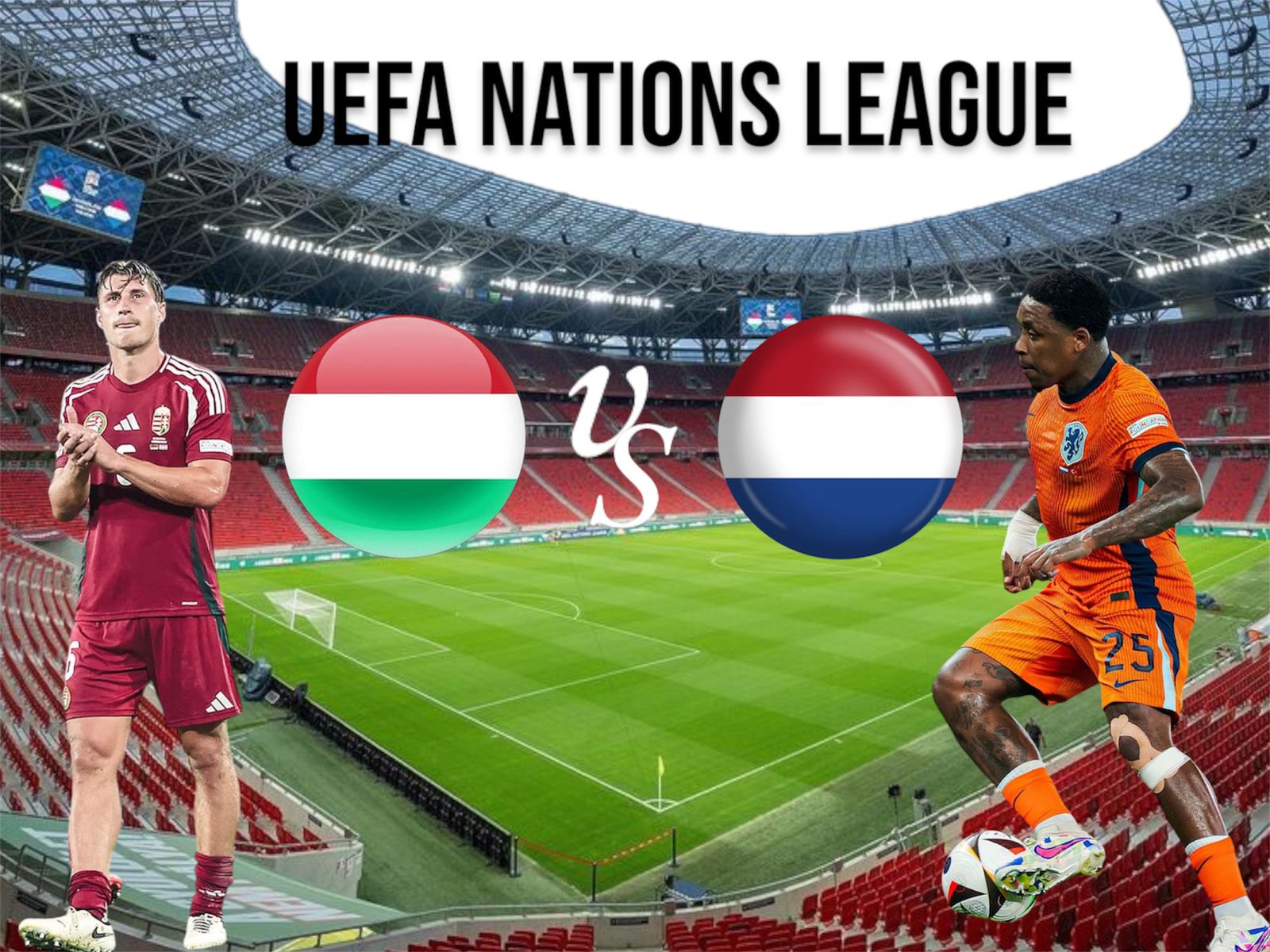 Link Nonton UEFA Nations League Hungaria vs Belanda 12 Oktober 2024, Misi Oranje Geser Jerman 