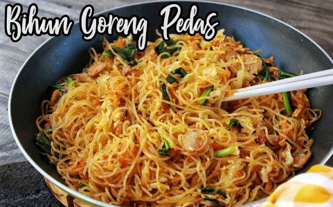 Lezat dan Nikmat! Resep Bihun Goreng Pedas yang Menggugah Selera Ini Wajib Dicoba 