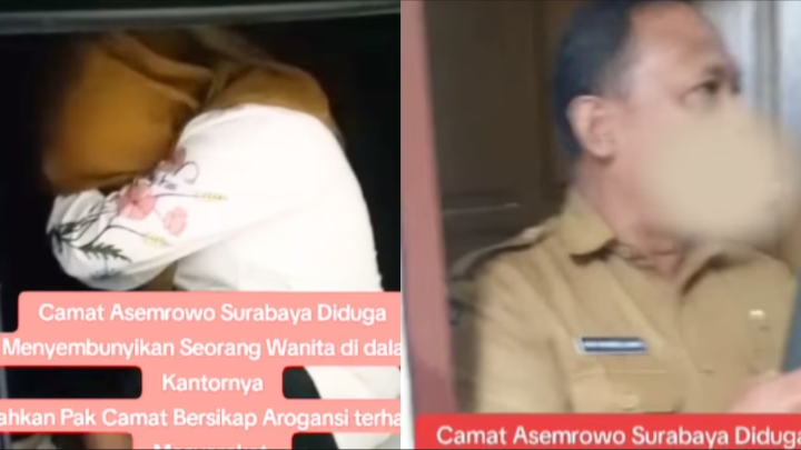 Ketahuan Masukkan Perempuan dan Sembunyikan di Kolong Meja, Oknum Camat di Surabaya tak Berkutik