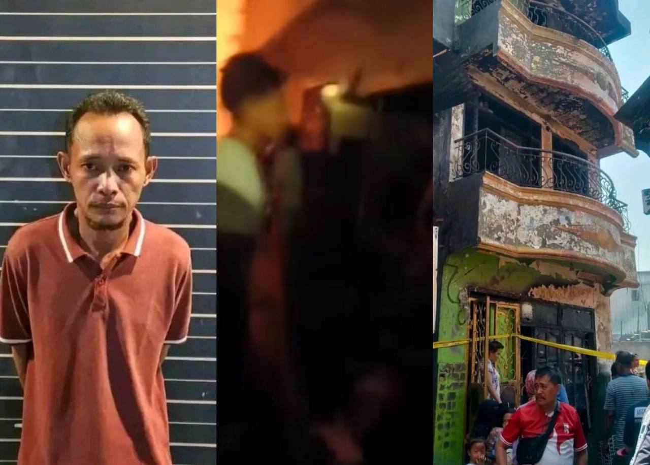 Viral! Cemburu Istri Selingkuh, Pria di Makassar Bakar Rumah Mertua hingga Hanguskan 33 Rumah