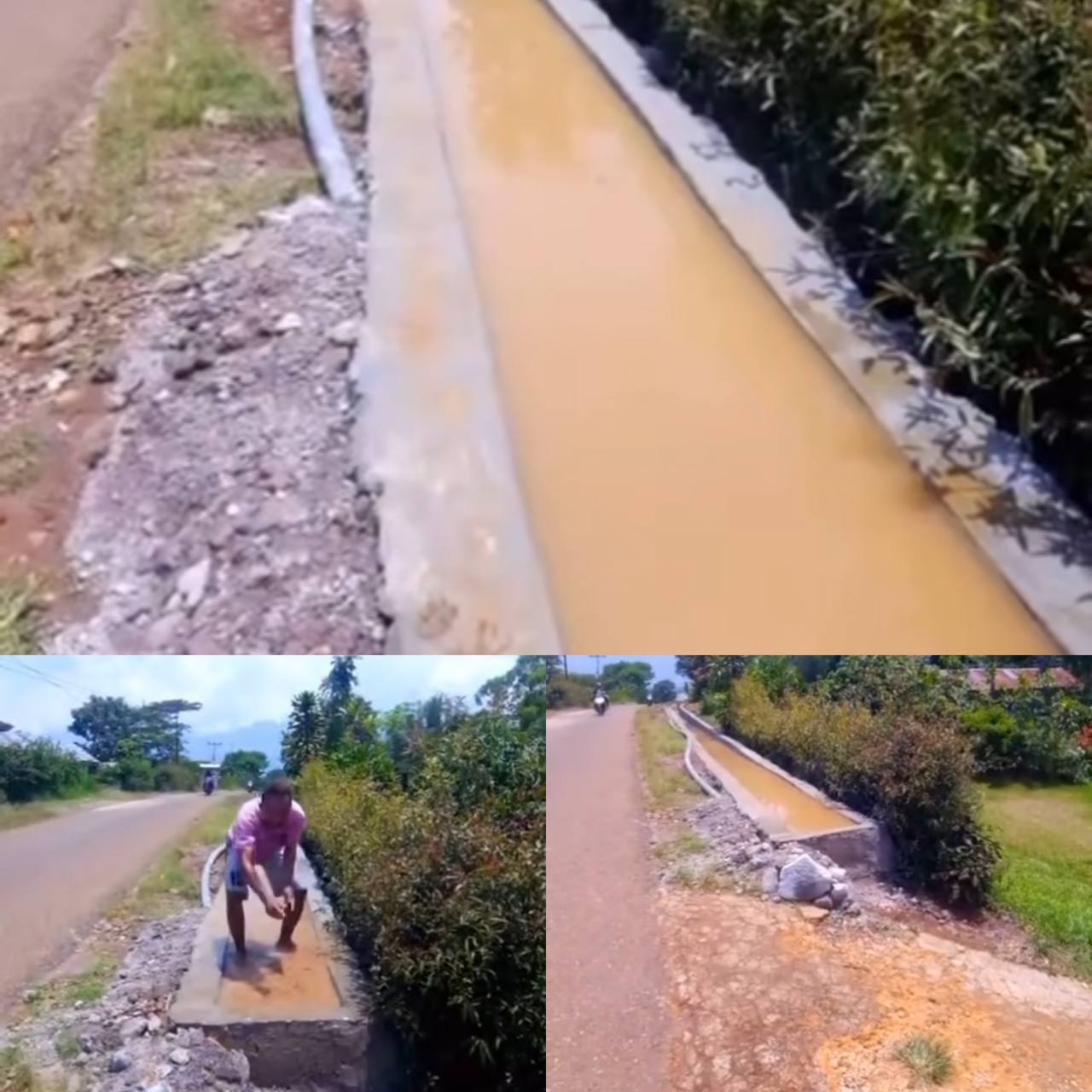 Agak Laen! Proyek Infrastruktur Saluran Drainase di NTT Tak Berfungsi dan Ditutup Semen, Malah Buat Genangan