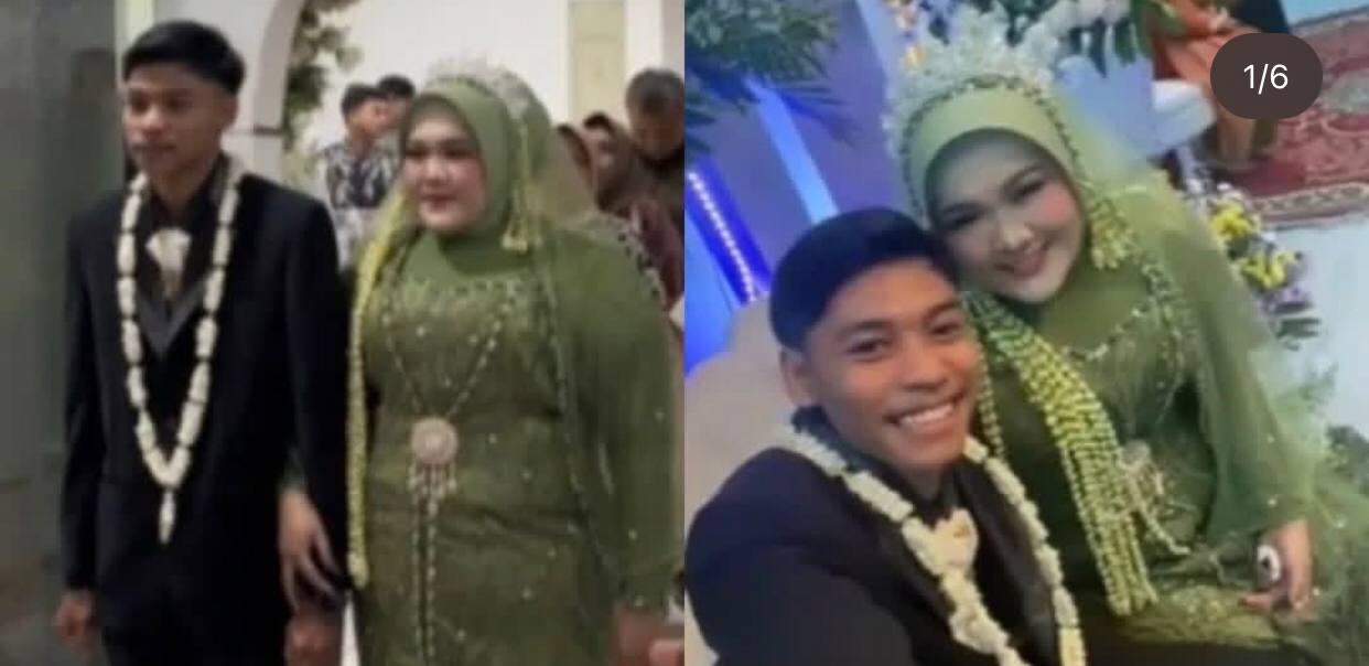 Viral! Calon Suami Kabur Dihari Pernikahan, Sepupu Jadi Peran Pengganti Menemani Pengantin Wanita di Pelaminan