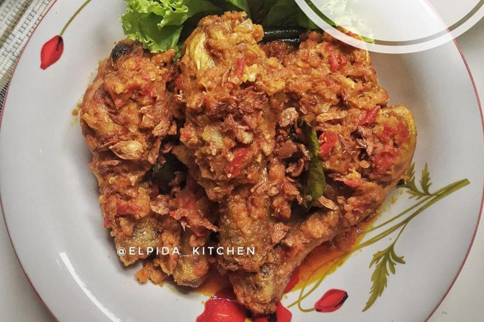 Resep Ayam Bumbu Rujak Tanpa Santan yang Enak, Sedap dan Nikmat 