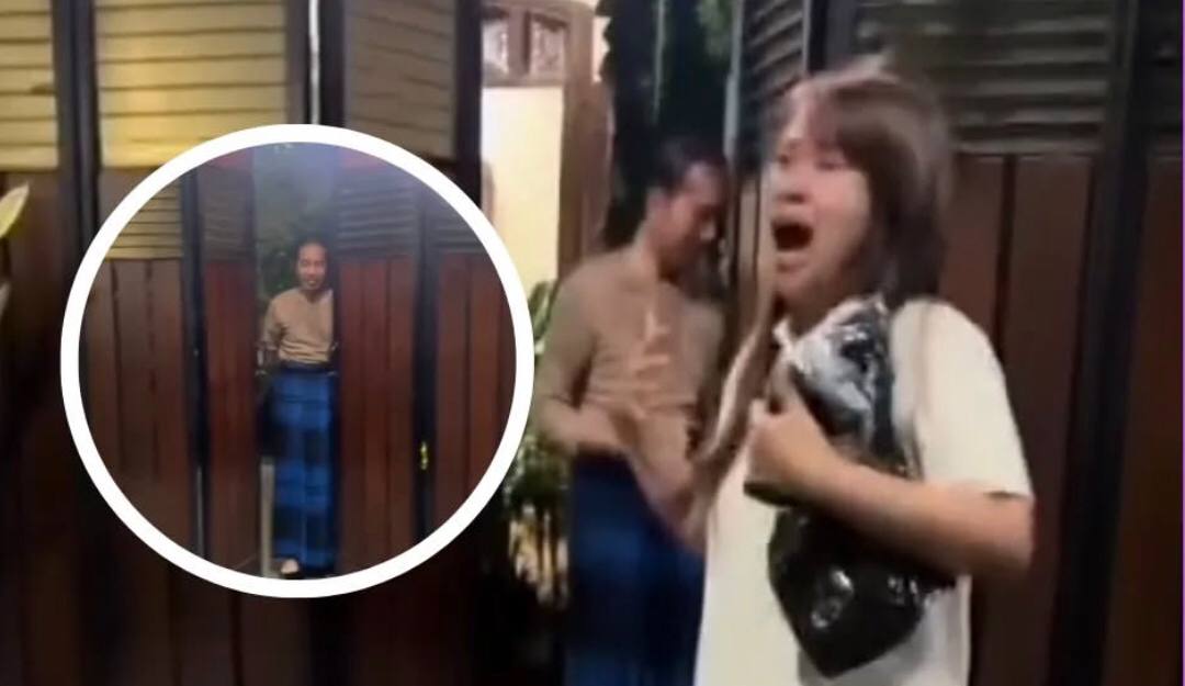 Viral! Seorang Wanita Iseng Bertamu ke Rumah Pak Jokowi, Saat Dibukakan Pintu Malah Syok 