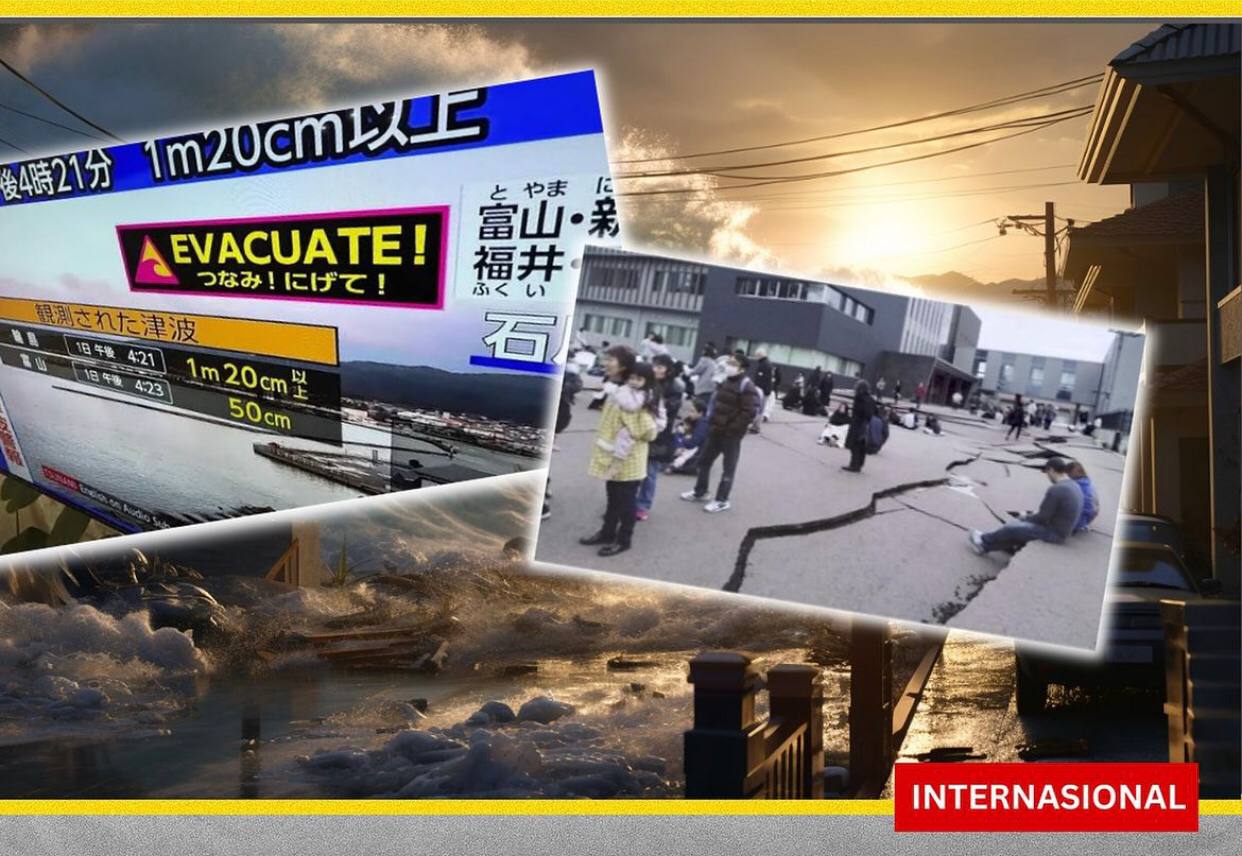 Jepang Keluarkan Peringatan Tsunami Usai Diguncang Gempa Bumi M 7,4