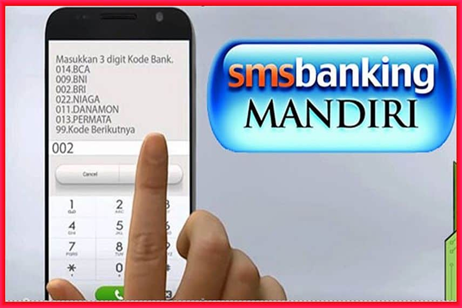 Cara buat SMS Banking Mandiri dengan Mudah dan Praktis