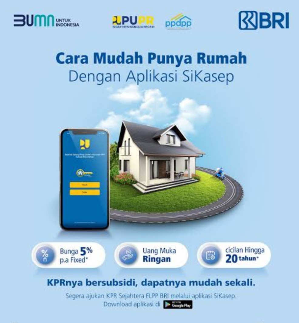 KPR Bank BRI Berikan Kemudahan dan Cicilan Ringan