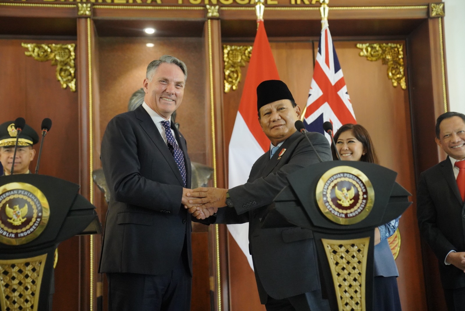 Prabowo Tekankan Indonesia dan Australia adalah Tetangga yang Baik