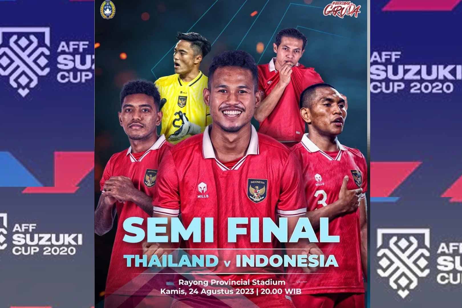 Piala AFF U23: Thailand U23 Vs Indonesia U23, Head To Head Serta Link Live Streaming