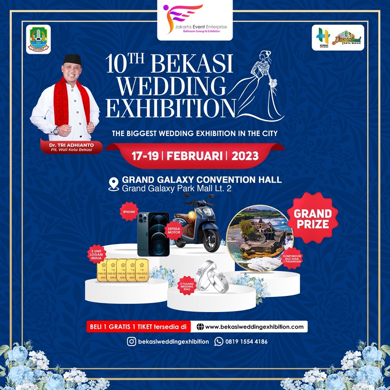 Pemerintah Kota Bekasi Dukung Gelaran Bekasi Wedding Exhibition ke-10