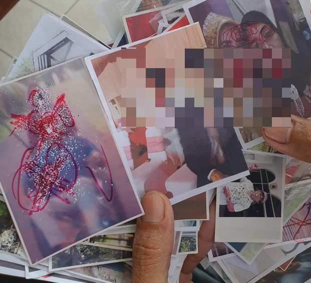 Banyak Foto Ditusuk Jarum dan Dicoret Tinta Merah, Rumah Pria di Ciputat Digrebek Warga
