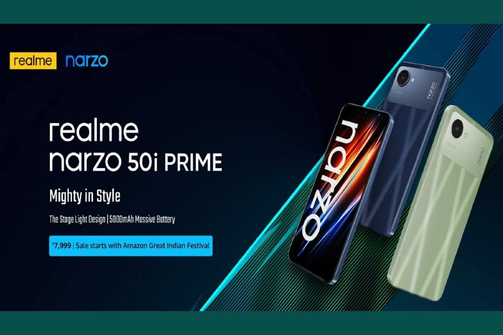 Realme Narzo 50i Prime Dengan Baterai Jumbo, Hp Gaming Tahan Banting!