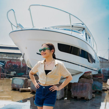 Beli Yacht Seharga Rp2,5 M di Ultah ke-28 Tahun, Prilly Latuconsina: Kapanpun Mau Mancing Tinggal Gas!