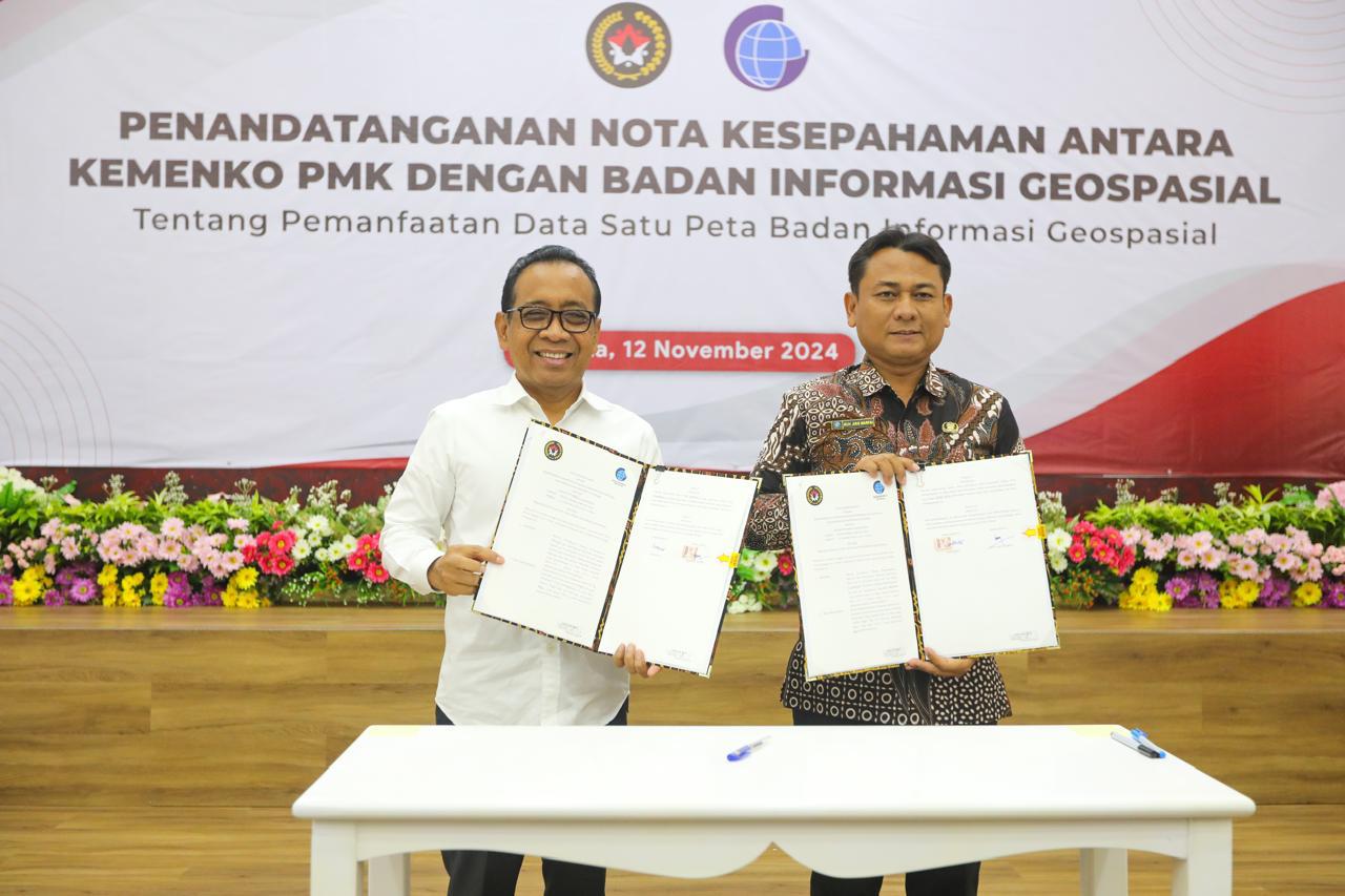 Kemenko PMK Optimalisasi Kebijakan Pemanfaatan Data Geospasial