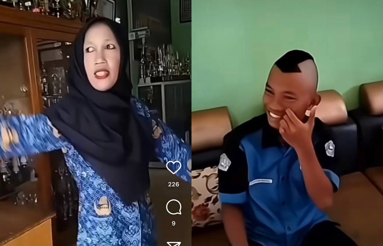 Viral! Seorang Murid dengan Potongan Rambut Nyeleneh Mirip Avatar Bikin Heboh Netizen