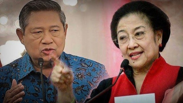 Gara-gara Lima Pertanyaan Megawati,  Belum di Jawab SBY Hubungan Partai Keduanya Merenggang 