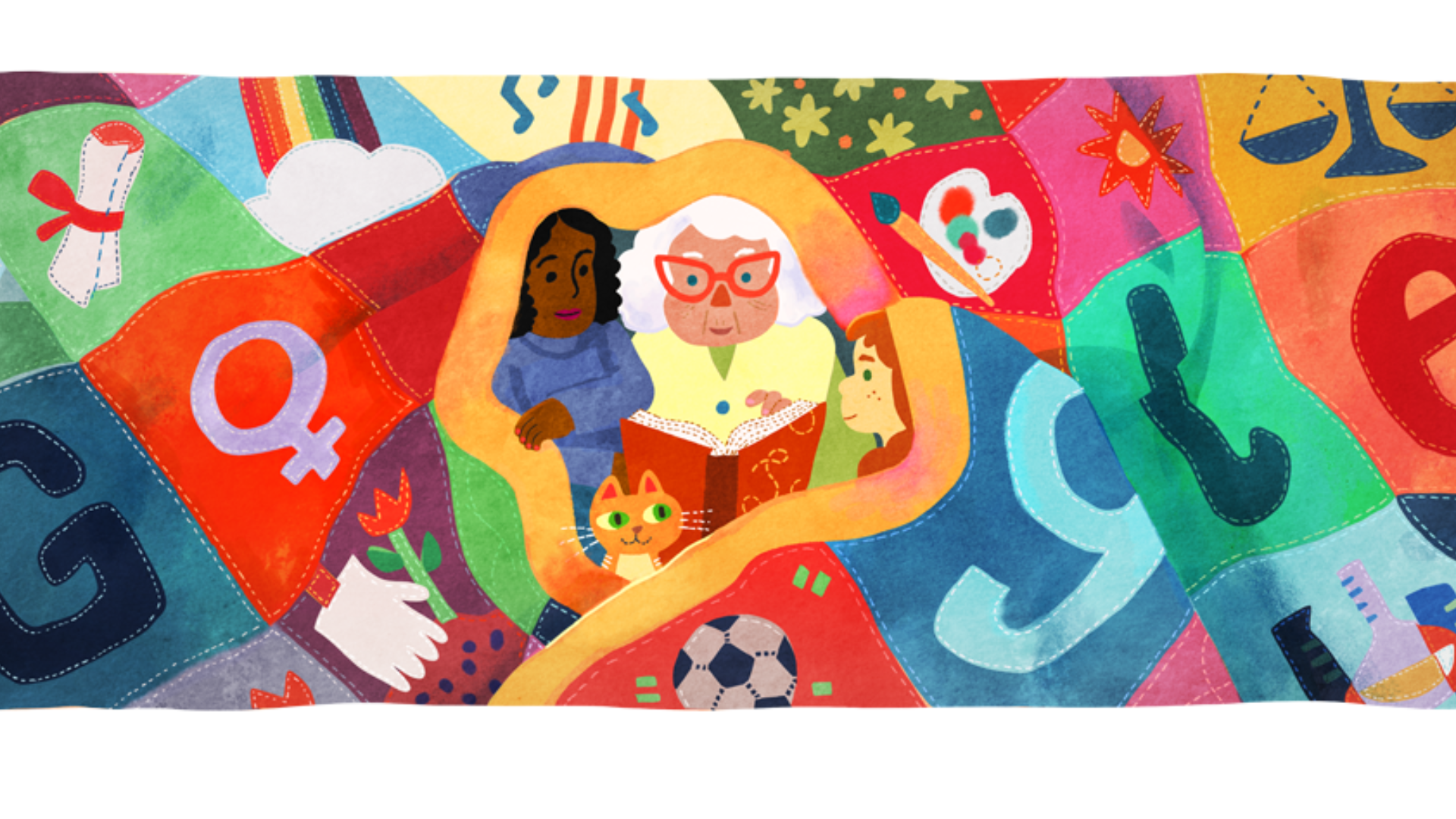 Ini Makna Makna Google Doodle Rayakan Hari Perempuan Sedunia