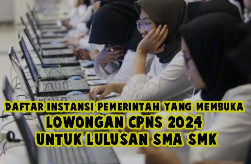 Simak Formasi Persyaratan CPNS Kemenkumham 2024 untuk Lulusan SMA Sederajat