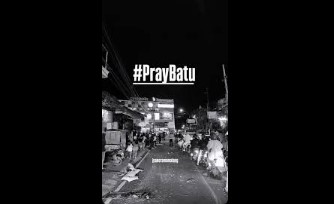 Pray for KOTA BATU: Diduga Rem Blong, Bus Pariwisata Tabrak Warga dan Pengendara di Kawasan Batu Town Square 