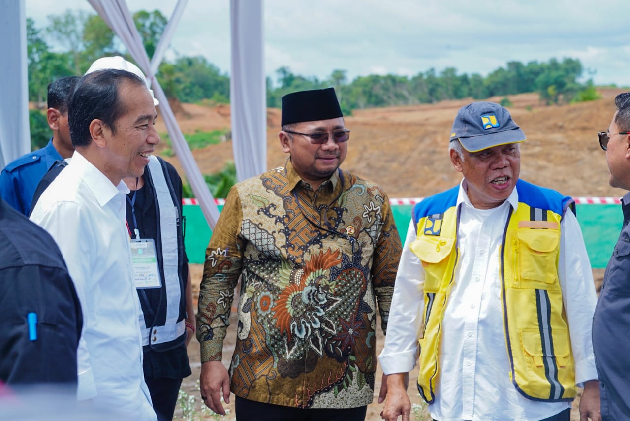  Presiden Jokowi Ground Breaking Masjid Negara di IKN yang Bisa Tampung 61 Ribu Jamaah  