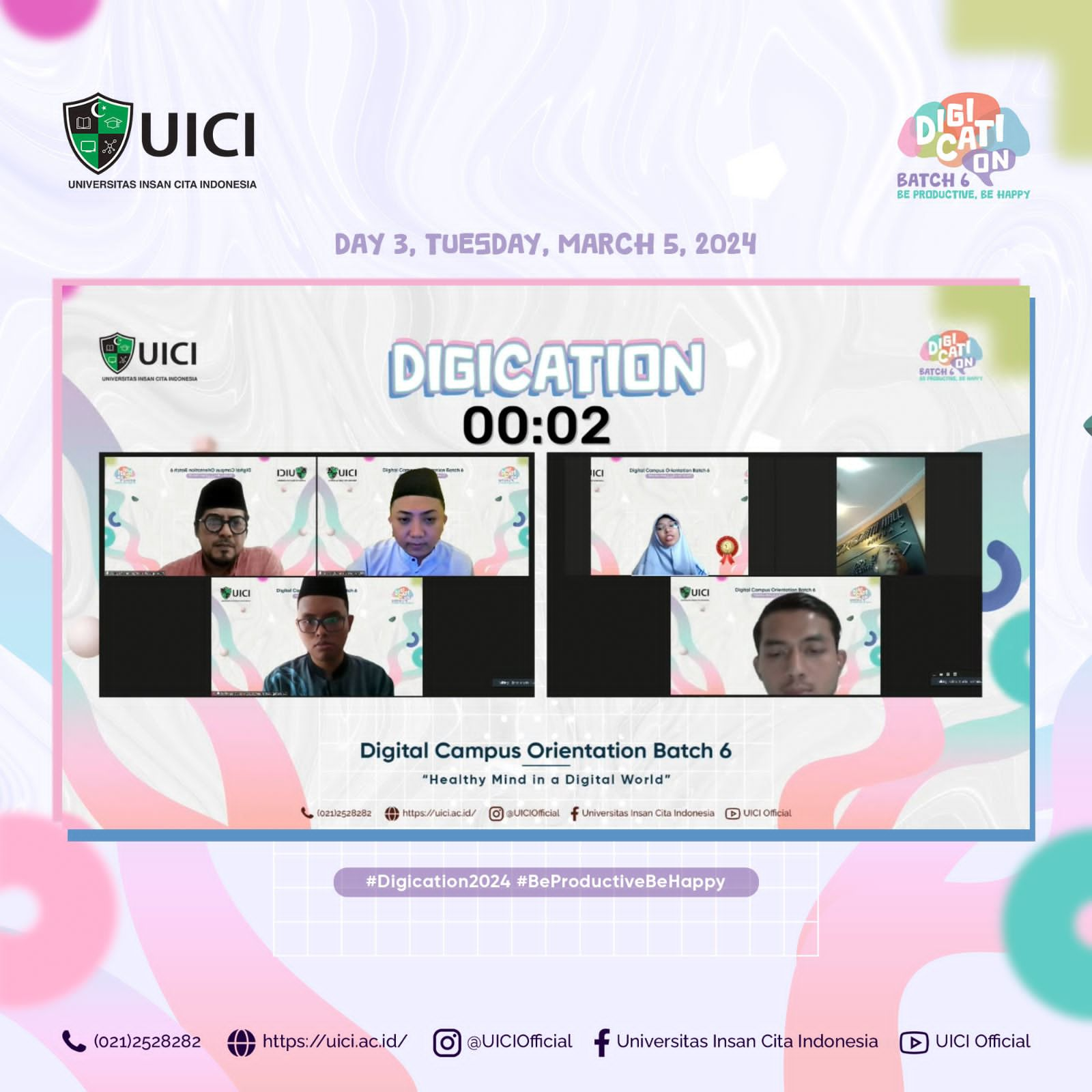 UICI Sukses Selenggarakan Digication Batch 6 