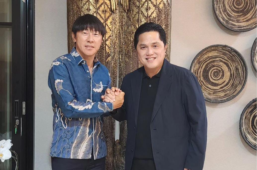 Kabar Buruk! Shin Tae-yong Unfollow Instagram Erick Thohir dan PSSI, Pertanda Tinggalkan Timnas Indonesia?