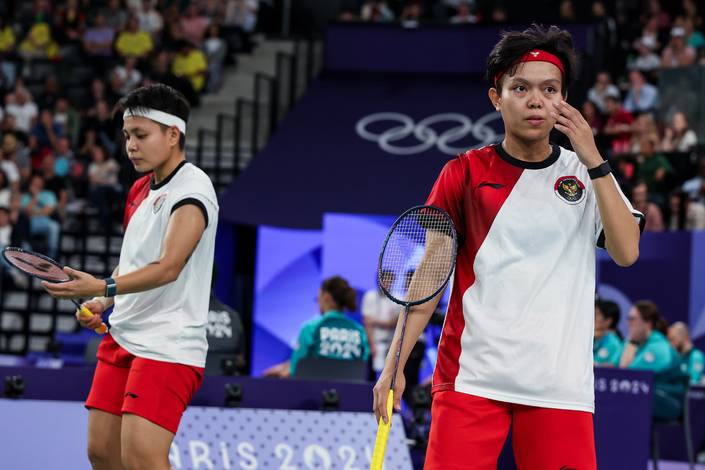 Hasil Atlet Badminton Indonesia, Pasangan Apri/Fadia Tak Sekalipun Menang di Fase Grup Olimpiade Paris 2024