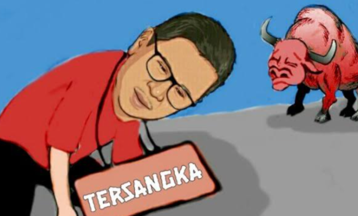 Senjata Pamungkas Hasto: Nabok Nyilih Tangan, Pengaruh Jokowi masih Kuat