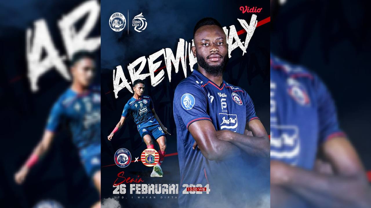 Prediksi Arema FC vs Persija Jakarta BRI Liga 1 Pekan 26, H2H Serta Line Up Pemain