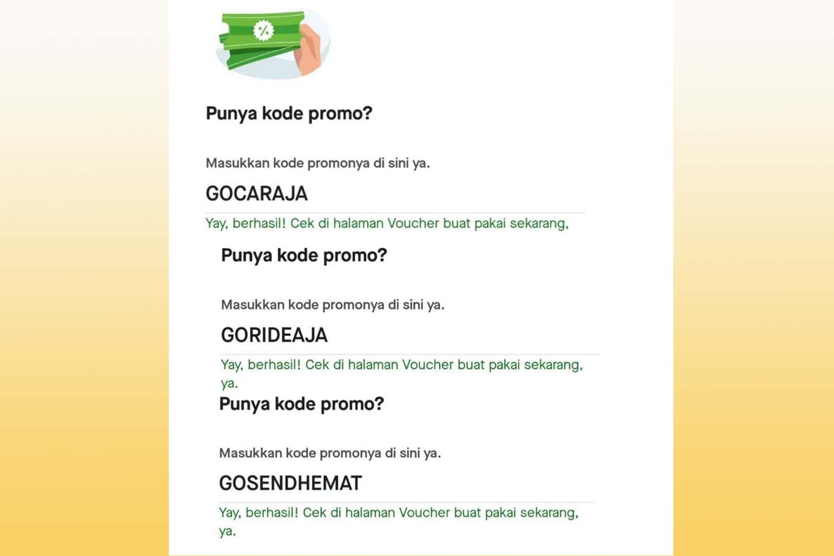 Nikmati Kode Promo Gojek 28 Agustus 2023!