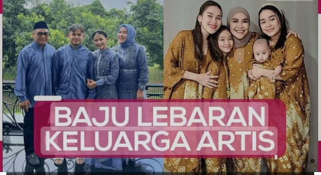 5 Inspirasi Tren Baju Lebaran Seleb Indonesia, Simple dan Modis Untuk Silaturahmi 2024