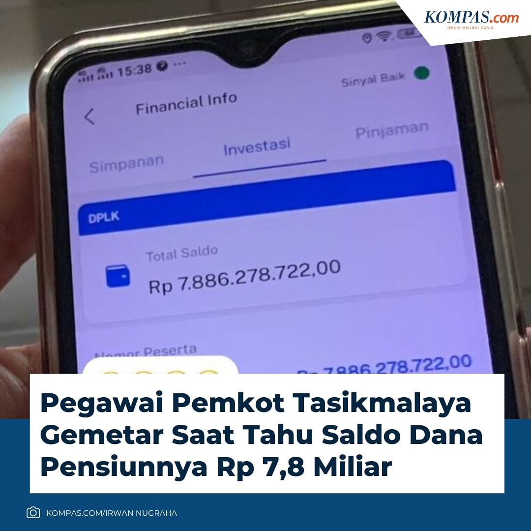 Heboh! Ipin Kaget Saldo Dana Pensiunannya Capai Rp7,8 Miliar