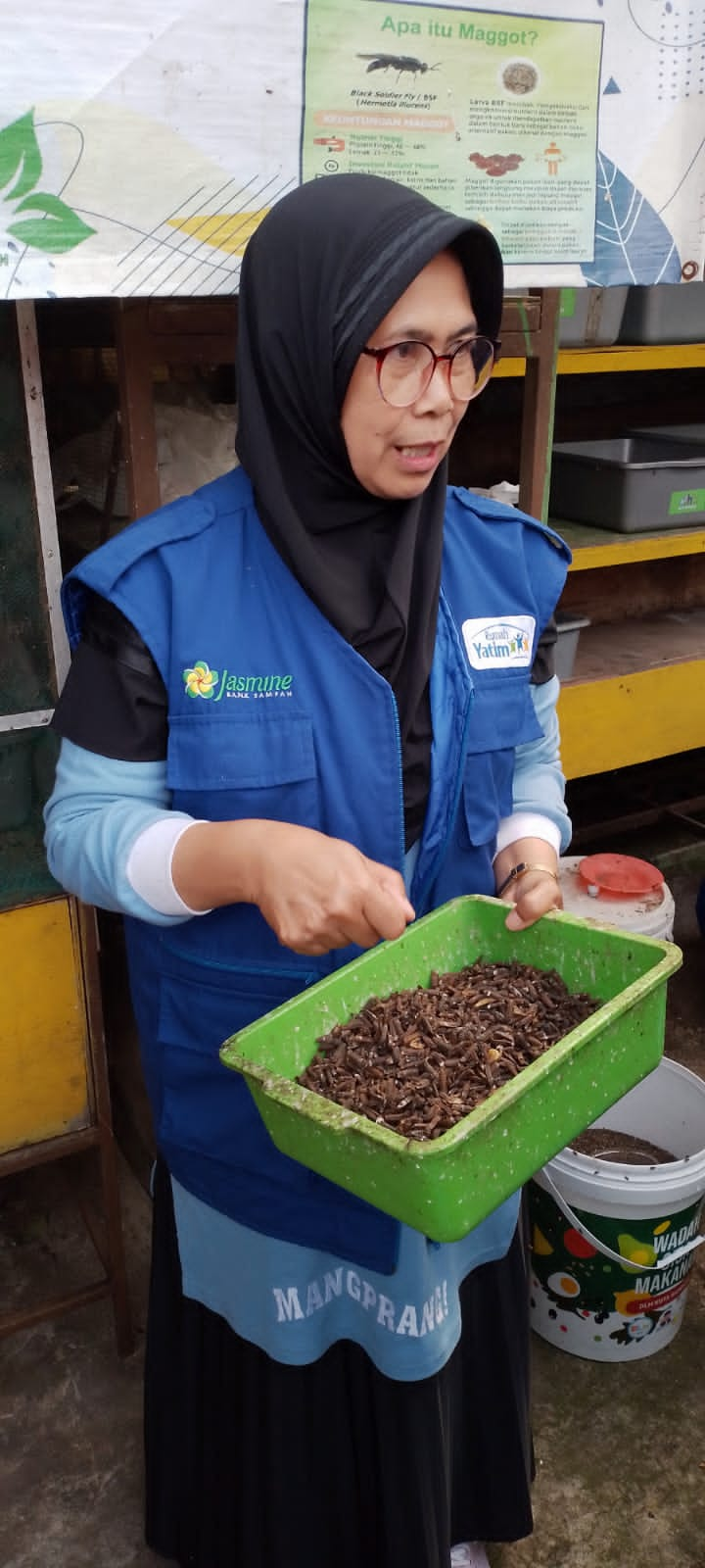 Tergugah Kejadian Longsor Sampah,  RW 19 Antapani Tengah Kelola Sampah Sendiri