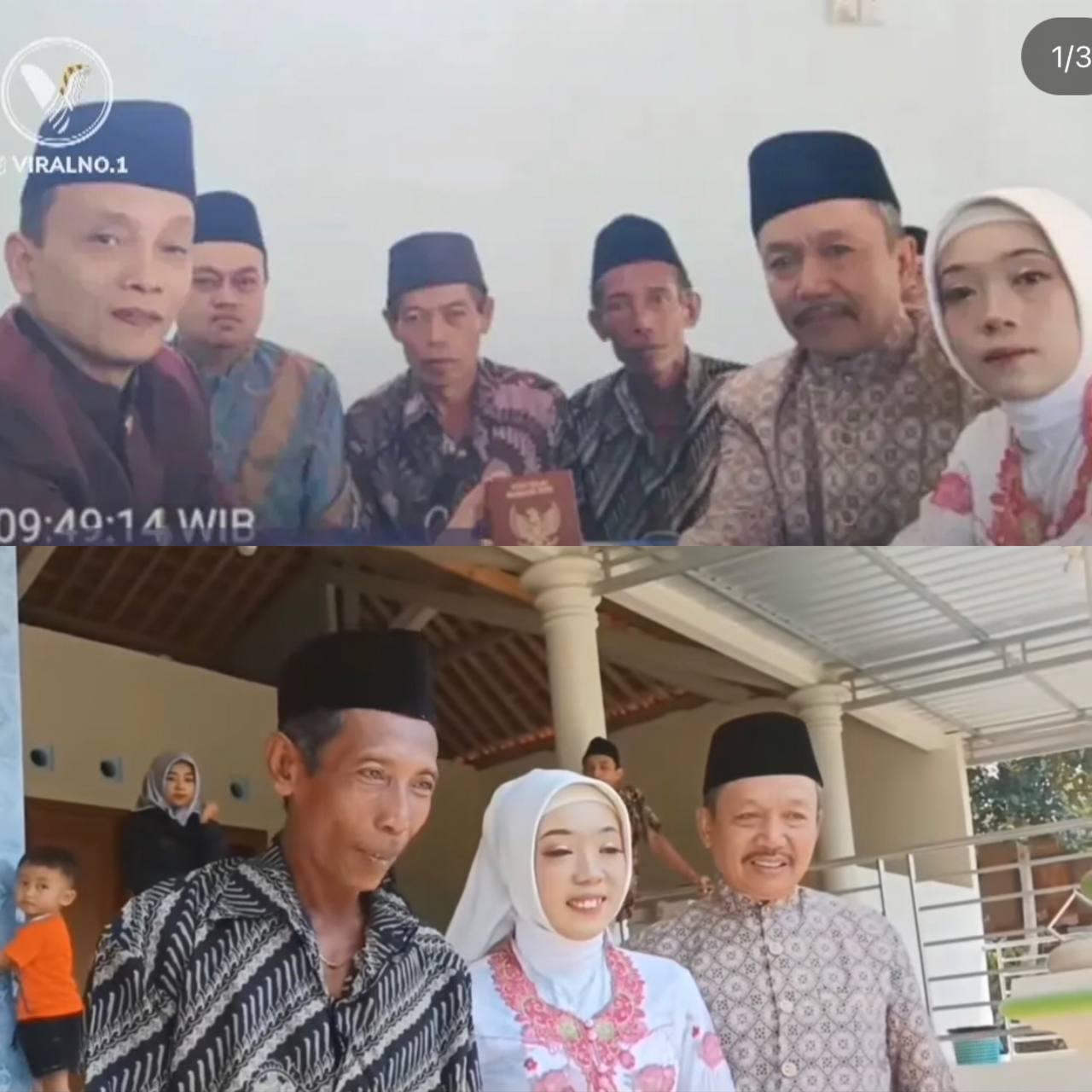 Viral! Pernikahan Beda Usia 33 Tahun, Uniknya Usia Menantu Lebih Tua dari Mertua