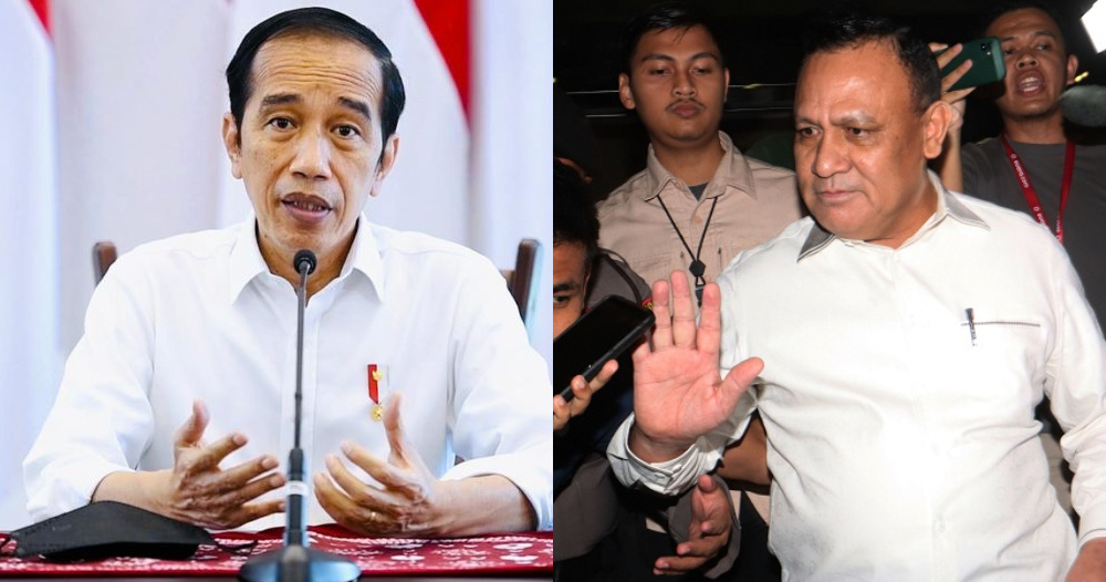 Teken Keppres, Jokowi Resmi Berhentikan Ketua KPK Firli Bahuri 