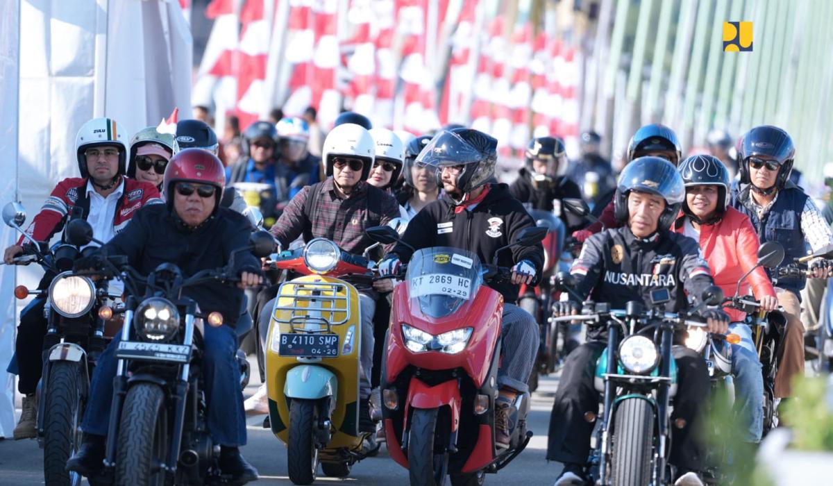 Bakal Berkantor 3 Hari di IKN, Jokowi Ajak Raffi Ahmad Cs Jajal Jalan Tol Pakai Motor